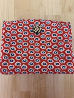TORY BURCH 花柄 ポーチ レッドのサムネイル