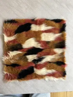 francfranc マルチカラーファークッションカバー