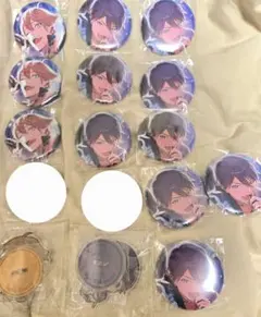 にじさんじ　剣持刀也　伏見ガク　缶バッジ　アクスタ