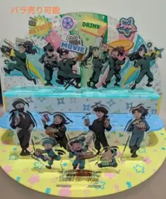 バラ売可 忍たま乱太郎ドクタケ忍者隊 最強の軍師　アクリルジオラマ 五年生なし✕