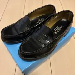 箱付き　HARUTA ハルタ　ブラック ローファー　24cm 24EE