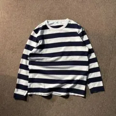 00s GAP ボーダー ロンT 短丈 Y2K archive cityboy - メルカリ
