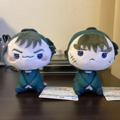 忍たま乱太郎 ドクタケ忍者隊最強の軍師 中在家長次 食満留三郎 ぬいぐるみセット