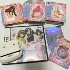 ラブandベリー ソフト DS限定カード2枚含むカード123枚 カードリーダー