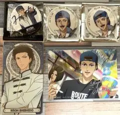 宍戸亮 新テニスの王子様 缶バッジ 氷帝 アルカナ ブロマイド 特典 テニプリ