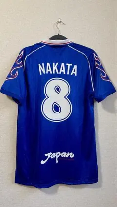 日本代表 1998 フランスW杯 アシックス製中田英寿 #8 Lのサムネイル