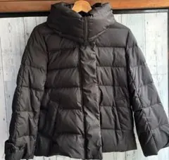黒 キルティングダウンジャケット INED