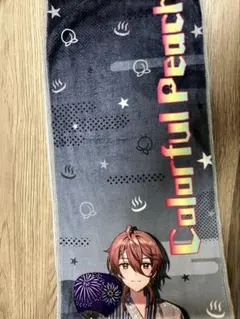 カラフルピーチ✴︎うりさん✴︎極楽湯コラボ✴︎タオル
