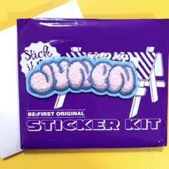 BE:FIRST もこもこ刺しゅうステッカー JUNON