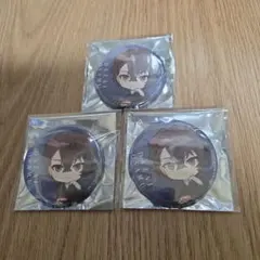 126文豪ストレイドッグス　太宰治缶バッジ3点セット　AGF 2025