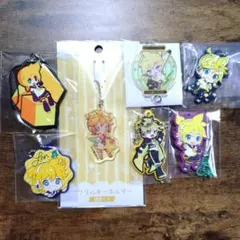 鏡音レン アクリルキーホルダー ラバーキーホルダー ラバーストラップ