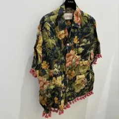 VALENTINO ヴァレンティノ　ミケーレ　リネン　フリンジ　シャツのサムネイル