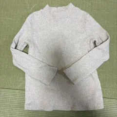 La.camel リブニット ベージュ Lサイズ