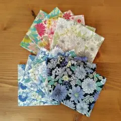 カットクロス ⑪　お花　14枚　まとめ売り