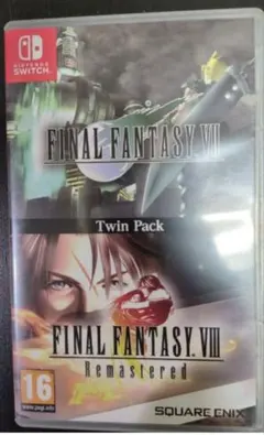 スイッチ　ファイナルファンタジーVII & VIII Twin Pack 7 8