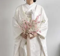 기모노 부케 ♡ 인공 꽃 꽃다발 호접란 난초 온시디움