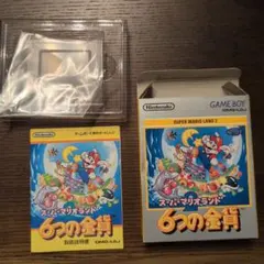 ソフト無し スーパーマリオランド2 6つの金貨 箱説のみ