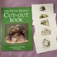 彼得兔 剪裁書 & 非賣品明信片5張
