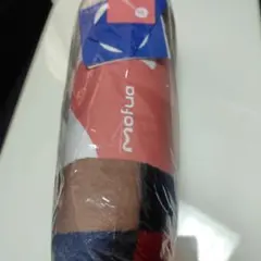 ひざ掛け　RED mofua プレミアムマイクロファイバー　Heatwarm発熱