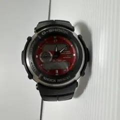 CASIO G-SHOCK 腕時計 レッド/ブラック　3750 G-300