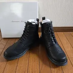 Samansa Mos2*編み上げショートブーツ