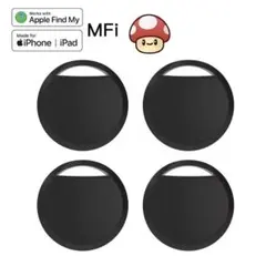 4個スマートタグ (Apple「探す」に対応) 紛失防止、エアタグ