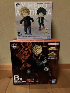 ヒロアカ　一番くじ　B賞　爆豪勝己　E賞　いづくかつき　セット