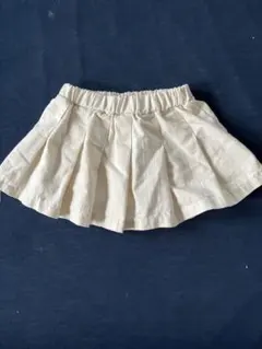 韓国子供服　lalaland ララランド　プリーツスカート　アイボリー　M