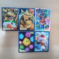 ザ・スーパーマリオブラザーズ・ムービー コレクションカード 5枚セット 第4段