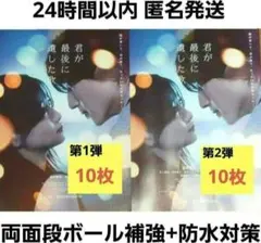 映画　君が最後に遺した歌 フライヤー　各10枚ずつ 20枚　道枝駿佑 生見愛瑠