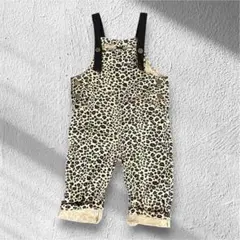 zara babyヒョウ柄 レオパード オーバーオール サロペット 男の子 90