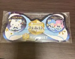 サンリオ くじ 缶バッジ キティ キキララ