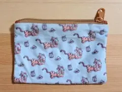 ティガー ポーチ フリース　Pooh　カプセルトイ ガチャガチャ