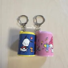 サンリオコインシリンダー　ガチャ　マイメロ　ポチャッコ　2点セット