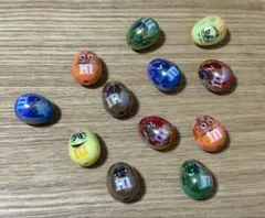 m&ms mチョコ　たまご型ビーズセット