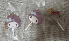 サンリオ　カラフルキャンディチャーム　キティ　マイメロ 3個セット