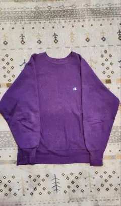 90s Champion 紫 リバースウィーブ