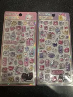 ハローキティ ボンボンドロップシール風 立体シール