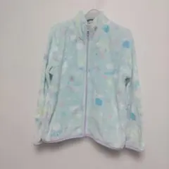 140cm Cathy motherways フリースジャケット 水色 羽織り