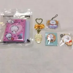 BT21 minini　フォトバインダー　RJ＋BT21キーホルダー＋缶バッジ