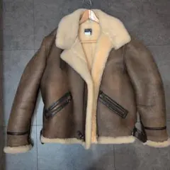 【希少42】AVIREX アヴィレックス ムートン フライト ジャケット B-9