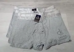 カルバンクラインCalvin Klein ボクサーパンツ 3枚 Mサイズ グレー