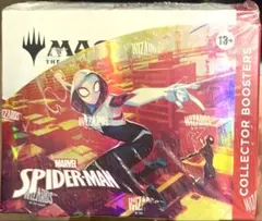 mtg スパイダーマン コレクターブースター 未開封boxシュリンク付 英語