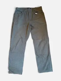 STUSSY Check Big Ol パンツ チェック 30 ※ボタン1個欠損