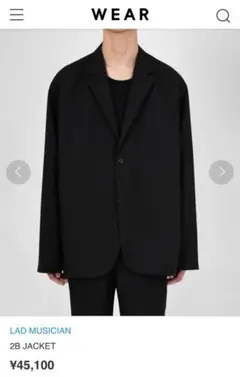 Lad musician スーツジャケット サイズ44 2025年最新】LAD MUSICIAN テーラードジャケットの人気アイテム