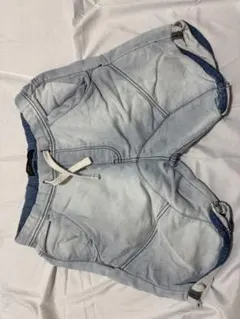 ZARA MAN ライトブルー デニム風ショートパンツ Sサイズ