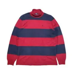 【美品】 POLO by Ralph Lauren ハイネックシャツ230855