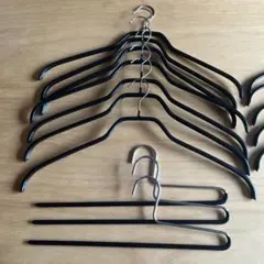 MAWA ハンガー シャツ用12本 パンツシングル3本 セット