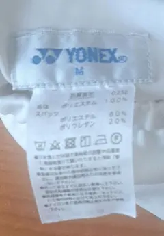YONEX スコート M ホワイト