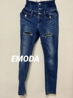 EMODA ハイウエストデニムスキニーパンツ